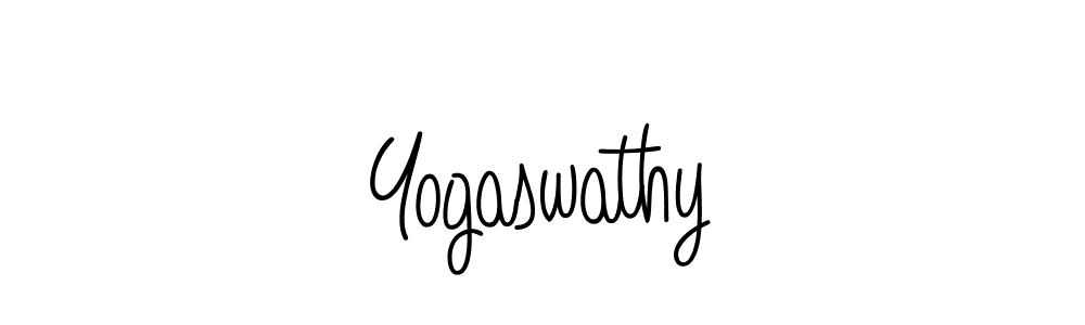 Angelique-Rose-font-FFP is a professional signature style that is perfect for those who want to add a touch of class to their signature. It is also a great choice for those who want to make their signature more unique. Get Yogaswathy name to fancy signature for free. Yogaswathy signature style 5 images and pictures png
