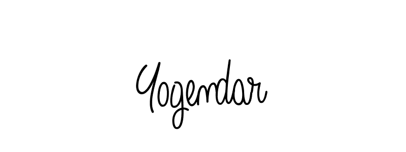 The best way (Angelique-Rose-font-FFP) to make a short signature is to pick only two or three words in your name. The name Yogendar include a total of six letters. For converting this name. Yogendar signature style 5 images and pictures png