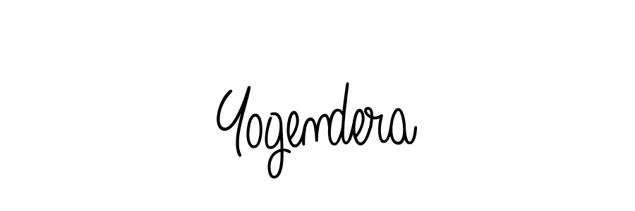 How to make Yogendera signature? Angelique-Rose-font-FFP is a professional autograph style. Create handwritten signature for Yogendera name. Yogendera signature style 5 images and pictures png