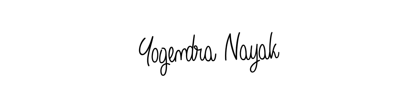 Create a beautiful signature design for name Yogendra Nayak. With this signature (Angelique-Rose-font-FFP) fonts, you can make a handwritten signature for free. Yogendra Nayak signature style 5 images and pictures png