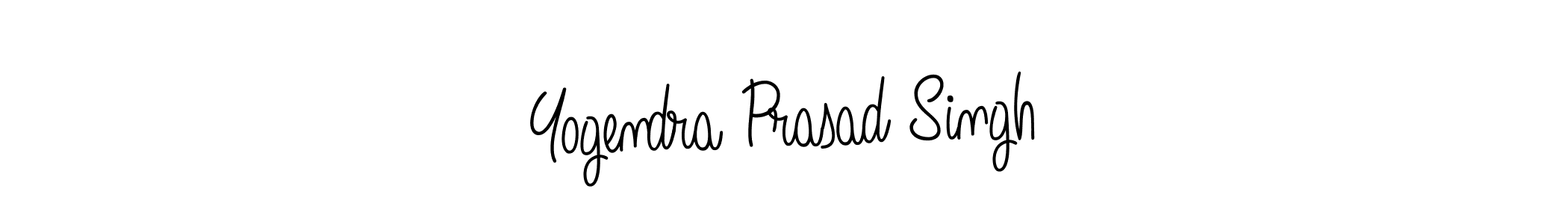 Yogendra Prasad Singh stylish signature style. Best Handwritten Sign (Angelique-Rose-font-FFP) for my name. Handwritten Signature Collection Ideas for my name Yogendra Prasad Singh. Yogendra Prasad Singh signature style 5 images and pictures png