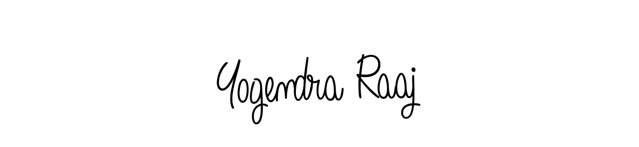 Also we have Yogendra Raaj name is the best signature style. Create professional handwritten signature collection using Angelique-Rose-font-FFP autograph style. Yogendra Raaj signature style 5 images and pictures png