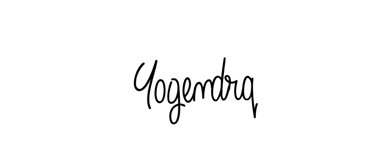 Yogendrq stylish signature style. Best Handwritten Sign (Angelique-Rose-font-FFP) for my name. Handwritten Signature Collection Ideas for my name Yogendrq. Yogendrq signature style 5 images and pictures png
