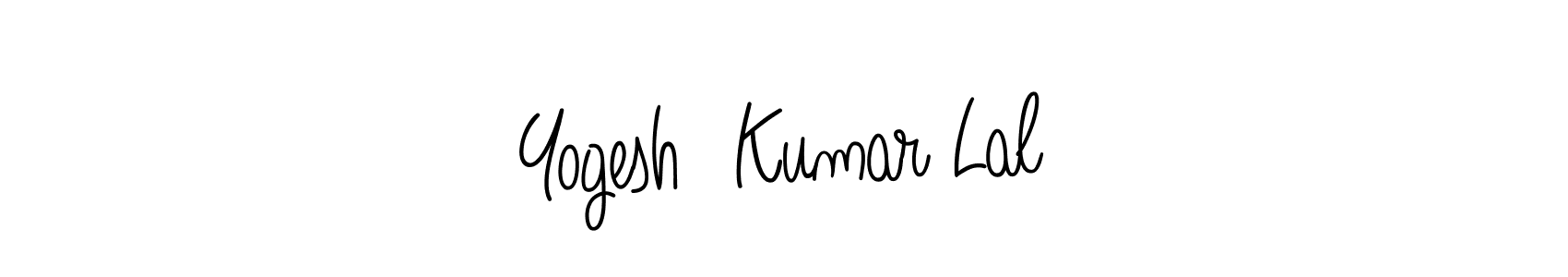It looks lik you need a new signature style for name Yogesh  Kumar Lal. Design unique handwritten (Angelique-Rose-font-FFP) signature with our free signature maker in just a few clicks. Yogesh  Kumar Lal signature style 5 images and pictures png