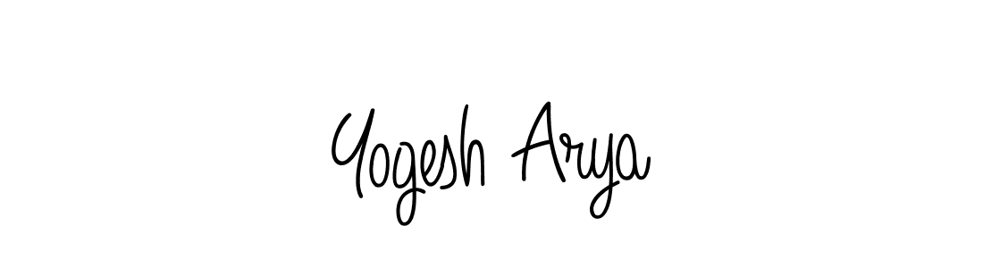 if you are searching for the best signature style for your name Yogesh Arya. so please give up your signature search. here we have designed multiple signature styles  using Angelique-Rose-font-FFP. Yogesh Arya signature style 5 images and pictures png