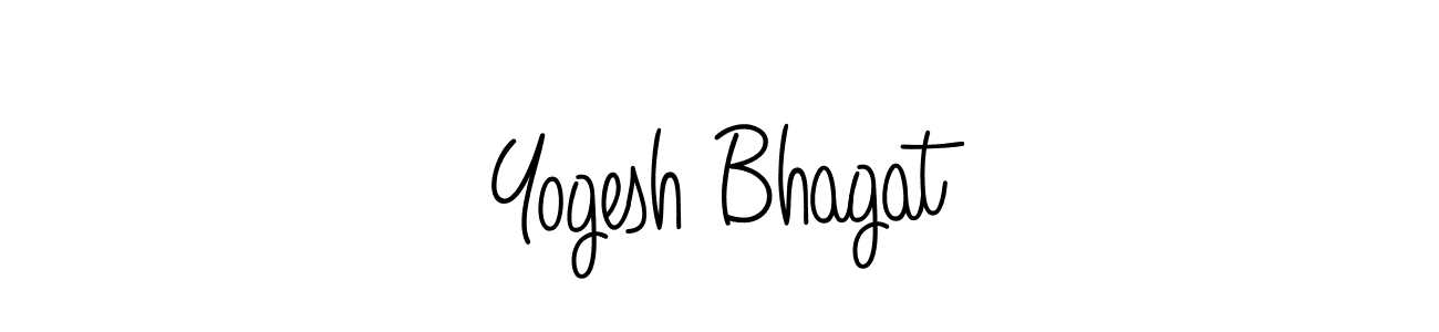 Use a signature maker to create a handwritten signature online. With this signature software, you can design (Angelique-Rose-font-FFP) your own signature for name Yogesh Bhagat. Yogesh Bhagat signature style 5 images and pictures png