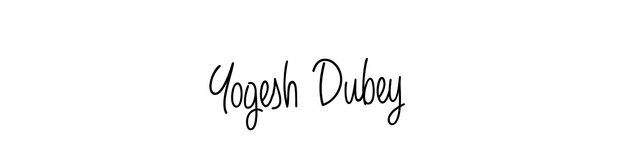 Also we have Yogesh Dubey name is the best signature style. Create professional handwritten signature collection using Angelique-Rose-font-FFP autograph style. Yogesh Dubey signature style 5 images and pictures png