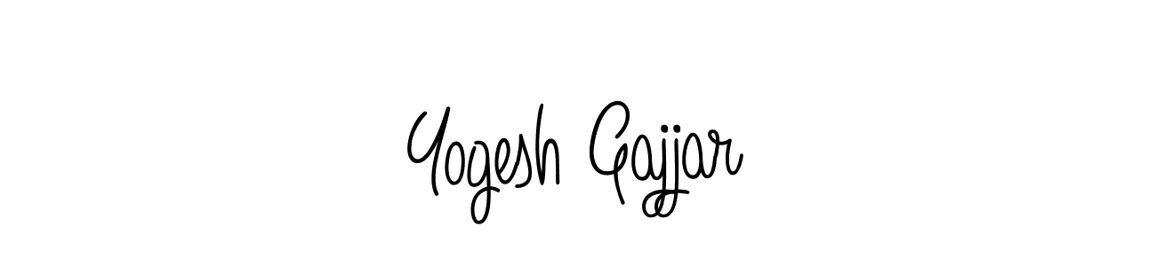 if you are searching for the best signature style for your name Yogesh Gajjar. so please give up your signature search. here we have designed multiple signature styles  using Angelique-Rose-font-FFP. Yogesh Gajjar signature style 5 images and pictures png