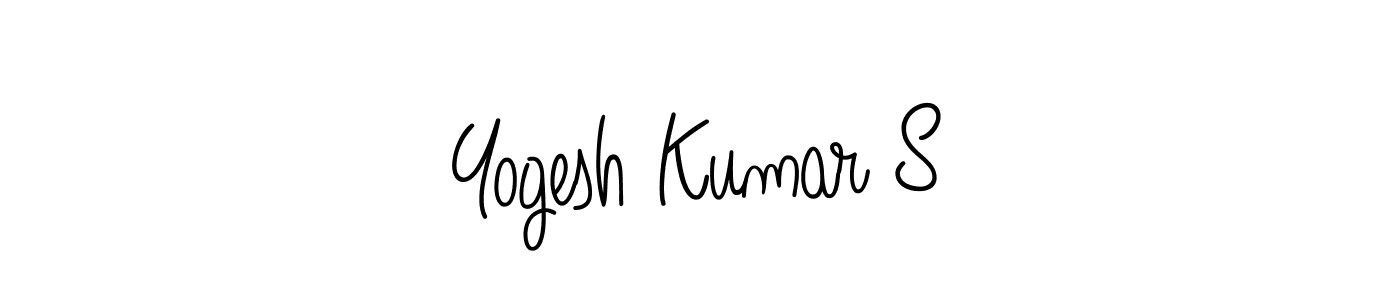 Here are the top 10 professional signature styles for the name Yogesh Kumar S. These are the best autograph styles you can use for your name. Yogesh Kumar S signature style 5 images and pictures png