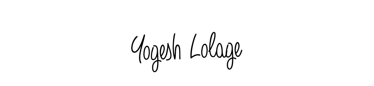 Also You can easily find your signature by using the search form. We will create Yogesh Lolage name handwritten signature images for you free of cost using Angelique-Rose-font-FFP sign style. Yogesh Lolage signature style 5 images and pictures png