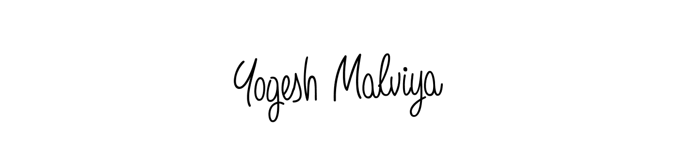 You can use this online signature creator to create a handwritten signature for the name Yogesh Malviya. This is the best online autograph maker. Yogesh Malviya signature style 5 images and pictures png