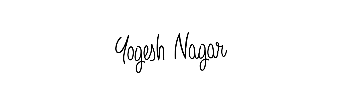 Similarly Angelique-Rose-font-FFP is the best handwritten signature design. Signature creator online .You can use it as an online autograph creator for name Yogesh Nagar. Yogesh Nagar signature style 5 images and pictures png