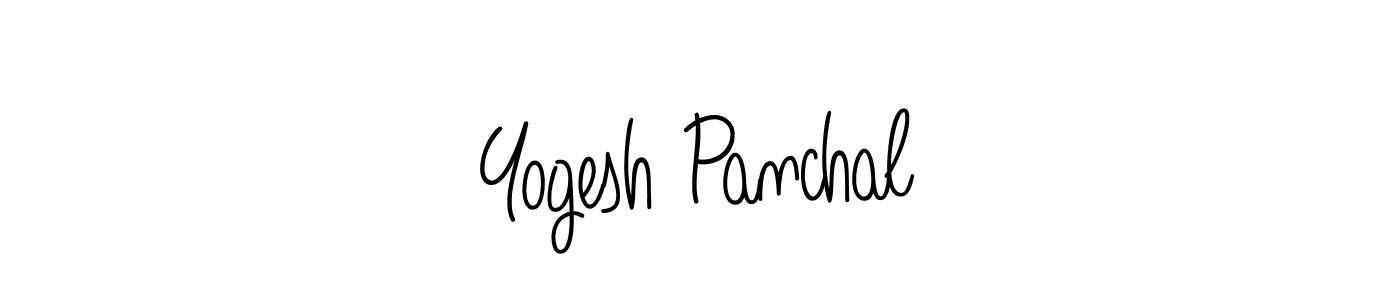 Best and Professional Signature Style for Yogesh Panchal. Angelique-Rose-font-FFP Best Signature Style Collection. Yogesh Panchal signature style 5 images and pictures png
