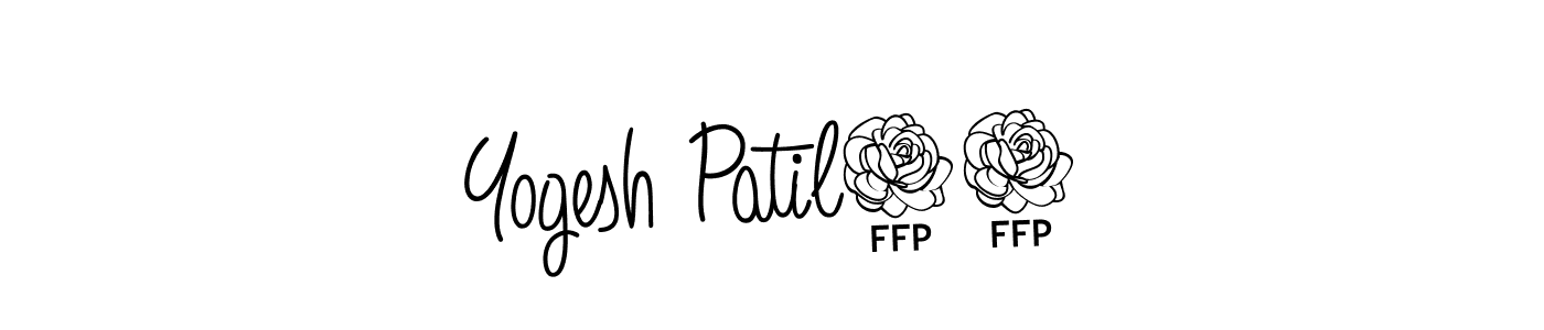 Similarly Angelique-Rose-font-FFP is the best handwritten signature design. Signature creator online .You can use it as an online autograph creator for name Yogesh Patil92. Yogesh Patil92 signature style 5 images and pictures png