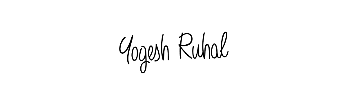 Similarly Angelique-Rose-font-FFP is the best handwritten signature design. Signature creator online .You can use it as an online autograph creator for name Yogesh Ruhal. Yogesh Ruhal signature style 5 images and pictures png