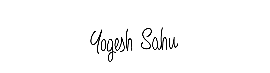 Similarly Angelique-Rose-font-FFP is the best handwritten signature design. Signature creator online .You can use it as an online autograph creator for name Yogesh Sahu. Yogesh Sahu signature style 5 images and pictures png