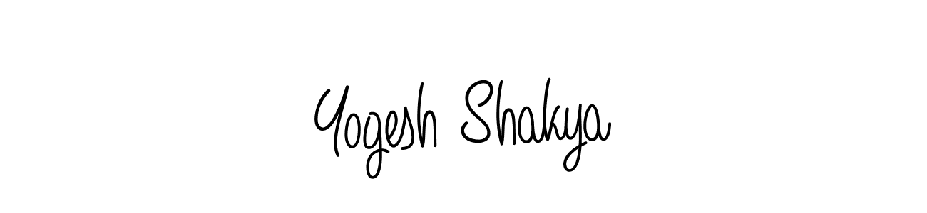 Best and Professional Signature Style for Yogesh Shakya. Angelique-Rose-font-FFP Best Signature Style Collection. Yogesh Shakya signature style 5 images and pictures png