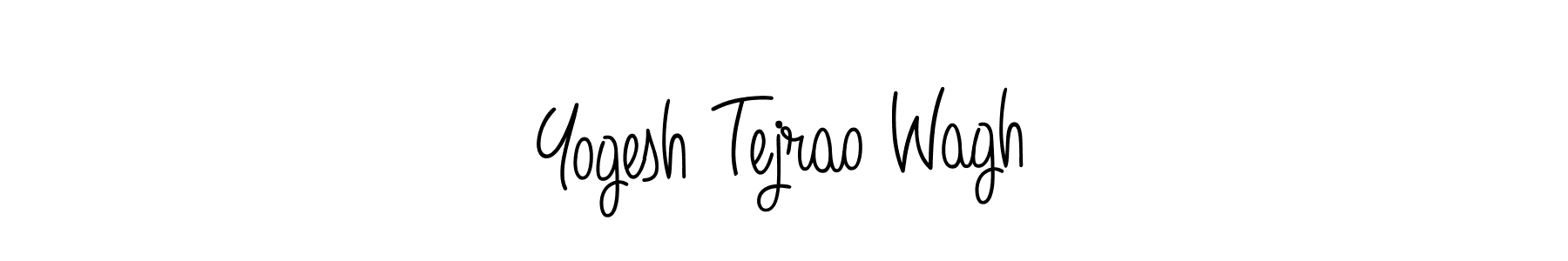 Create a beautiful signature design for name Yogesh Tejrao Wagh. With this signature (Angelique-Rose-font-FFP) fonts, you can make a handwritten signature for free. Yogesh Tejrao Wagh signature style 5 images and pictures png