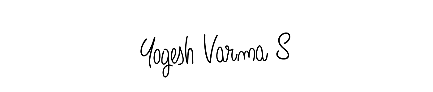 Here are the top 10 professional signature styles for the name Yogesh Varma S. These are the best autograph styles you can use for your name. Yogesh Varma S signature style 5 images and pictures png