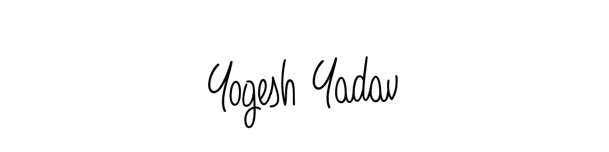 Once you've used our free online signature maker to create your best signature Angelique-Rose-font-FFP style, it's time to enjoy all of the benefits that Yogesh Yadav name signing documents. Yogesh Yadav signature style 5 images and pictures png