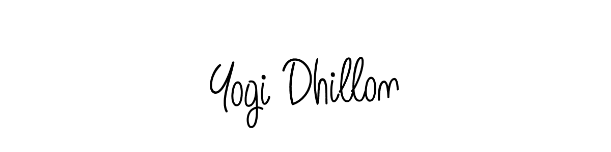 Also we have Yogi Dhillon name is the best signature style. Create professional handwritten signature collection using Angelique-Rose-font-FFP autograph style. Yogi Dhillon signature style 5 images and pictures png