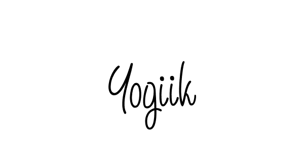 Make a beautiful signature design for name Yogiik. Use this online signature maker to create a handwritten signature for free. Yogiik signature style 5 images and pictures png