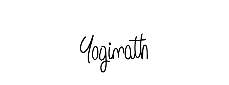 You should practise on your own different ways (Angelique-Rose-font-FFP) to write your name (Yoginath) in signature. don't let someone else do it for you. Yoginath signature style 5 images and pictures png