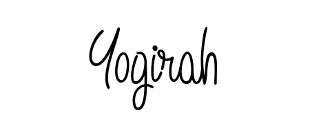 Generate high-definition signature styles for Yogirah. The Angelique-Rose-font-FFP typeface ensures crisp legibility and sophisticated design. Yogirah signature style 5 images and pictures png