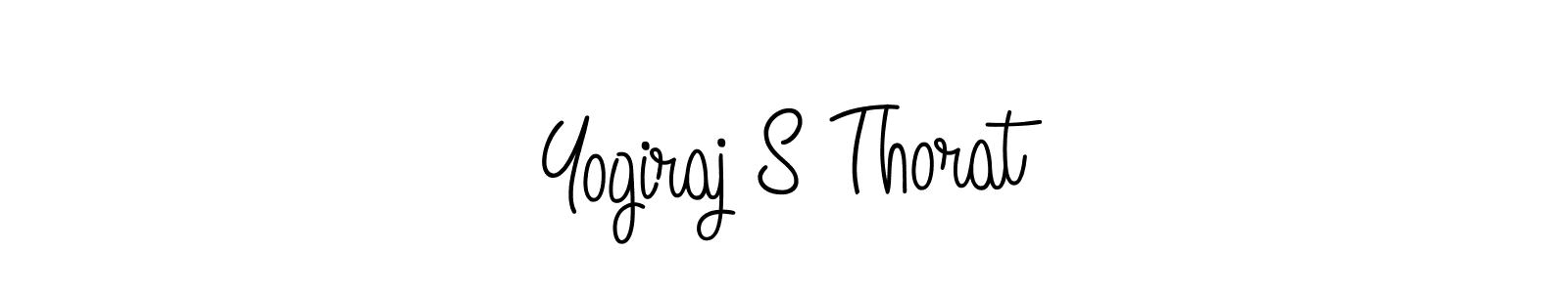 Design your own signature with our free online signature maker. With this signature software, you can create a handwritten (Angelique-Rose-font-FFP) signature for name Yogiraj S Thorat. Yogiraj S Thorat signature style 5 images and pictures png