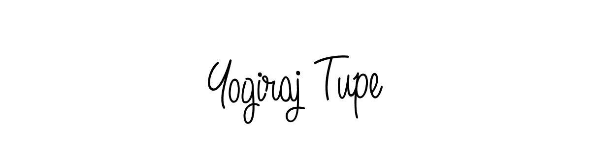 It looks lik you need a new signature style for name Yogiraj Tupe. Design unique handwritten (Angelique-Rose-font-FFP) signature with our free signature maker in just a few clicks. Yogiraj Tupe signature style 5 images and pictures png