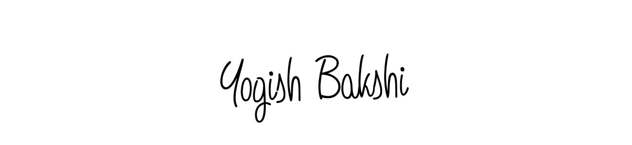 It looks lik you need a new signature style for name Yogish Bakshi. Design unique handwritten (Angelique-Rose-font-FFP) signature with our free signature maker in just a few clicks. Yogish Bakshi signature style 5 images and pictures png