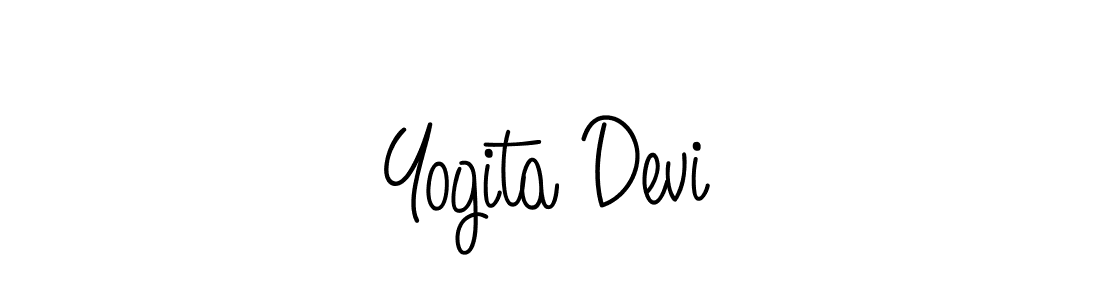 Also we have Yogita Devi name is the best signature style. Create professional handwritten signature collection using Angelique-Rose-font-FFP autograph style. Yogita Devi signature style 5 images and pictures png