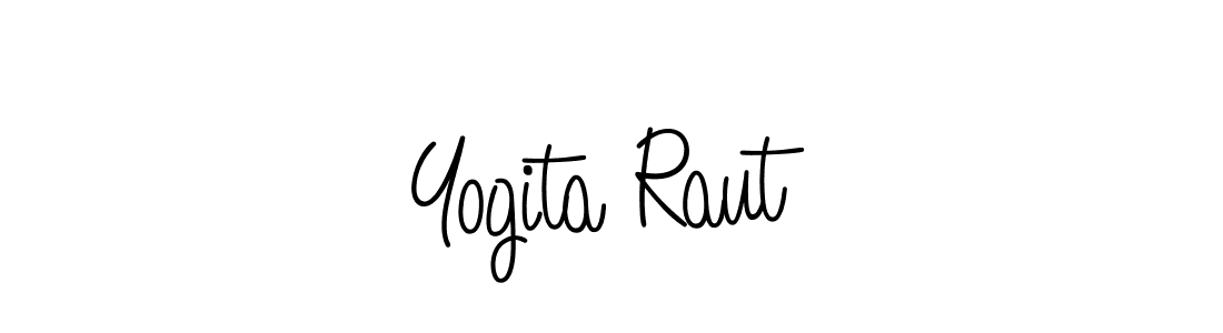 How to Draw Yogita Raut signature style? Angelique-Rose-font-FFP is a latest design signature styles for name Yogita Raut. Yogita Raut signature style 5 images and pictures png