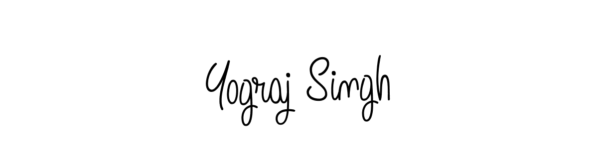 Design your own signature with our free online signature maker. With this signature software, you can create a handwritten (Angelique-Rose-font-FFP) signature for name Yograj Singh. Yograj Singh signature style 5 images and pictures png