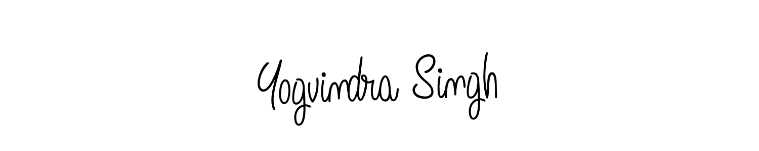 Once you've used our free online signature maker to create your best signature Angelique-Rose-font-FFP style, it's time to enjoy all of the benefits that Yogvindra Singh name signing documents. Yogvindra Singh signature style 5 images and pictures png