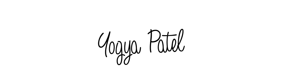 Similarly Angelique-Rose-font-FFP is the best handwritten signature design. Signature creator online .You can use it as an online autograph creator for name Yogya Patel. Yogya Patel signature style 5 images and pictures png