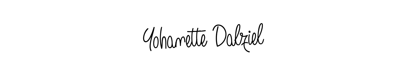 You can use this online signature creator to create a handwritten signature for the name Yohanette Dalziel. This is the best online autograph maker. Yohanette Dalziel signature style 5 images and pictures png