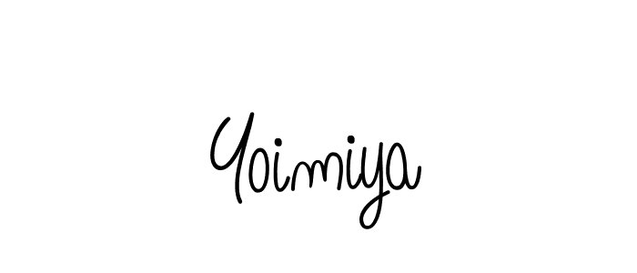 This is the best signature style for the Yoimiya name. Also you like these signature font (Angelique-Rose-font-FFP). Mix name signature. Yoimiya signature style 5 images and pictures png