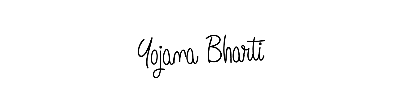 Make a short Yojana Bharti signature style. Manage your documents anywhere anytime using Angelique-Rose-font-FFP. Create and add eSignatures, submit forms, share and send files easily. Yojana Bharti signature style 5 images and pictures png
