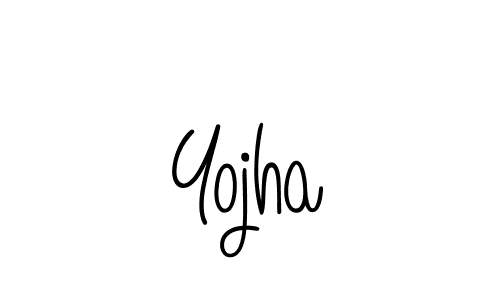 It looks lik you need a new signature style for name Yojha. Design unique handwritten (Angelique-Rose-font-FFP) signature with our free signature maker in just a few clicks. Yojha signature style 5 images and pictures png