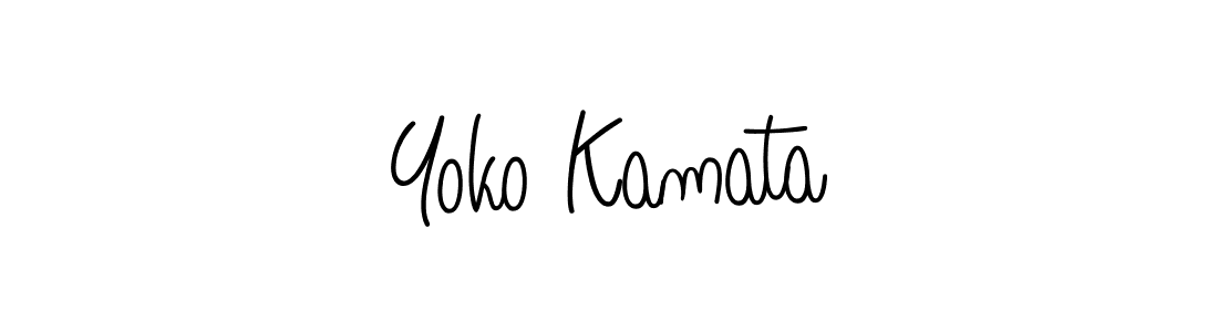 Here are the top 10 professional signature styles for the name Yoko Kamata. These are the best autograph styles you can use for your name. Yoko Kamata signature style 5 images and pictures png