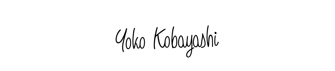 Make a beautiful signature design for name Yoko Kobayashi. Use this online signature maker to create a handwritten signature for free. Yoko Kobayashi signature style 5 images and pictures png
