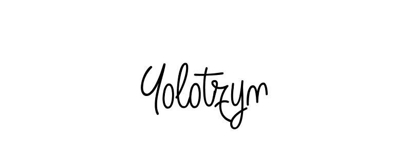 Once you've used our free online signature maker to create your best signature Angelique-Rose-font-FFP style, it's time to enjoy all of the benefits that Yolotzyn name signing documents. Yolotzyn signature style 5 images and pictures png