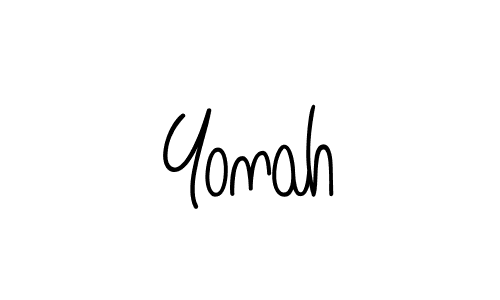 if you are searching for the best signature style for your name Yonah. so please give up your signature search. here we have designed multiple signature styles  using Angelique-Rose-font-FFP. Yonah signature style 5 images and pictures png