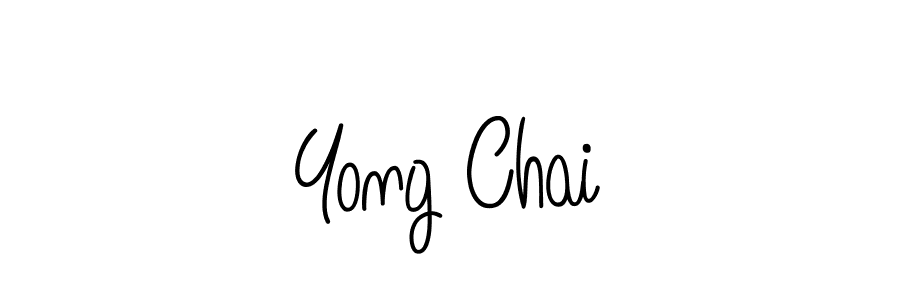 Angelique-Rose-font-FFP is a professional signature style that is perfect for those who want to add a touch of class to their signature. It is also a great choice for those who want to make their signature more unique. Get Yong Chai name to fancy signature for free. Yong Chai signature style 5 images and pictures png