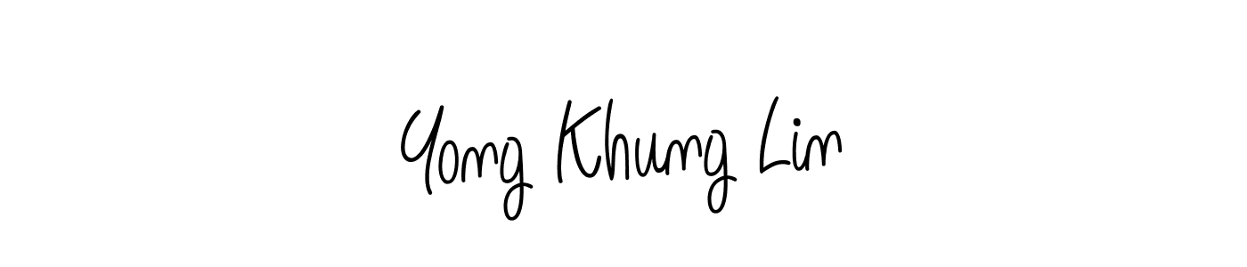 Once you've used our free online signature maker to create your best signature Angelique-Rose-font-FFP style, it's time to enjoy all of the benefits that Yong Khung Lin name signing documents. Yong Khung Lin signature style 5 images and pictures png