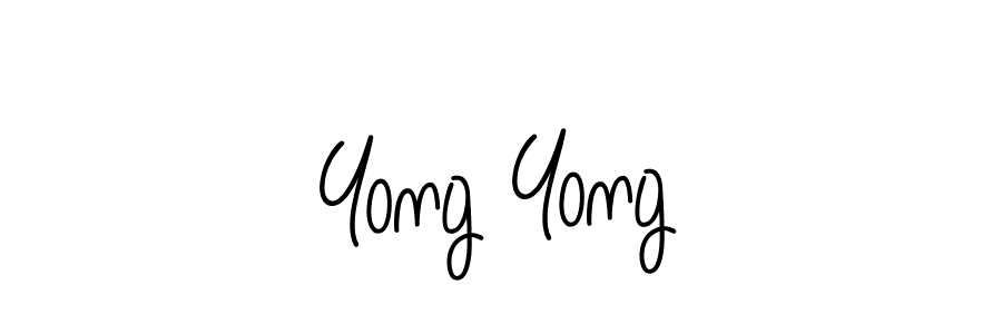 Create a beautiful signature design for name Yong Yong. With this signature (Angelique-Rose-font-FFP) fonts, you can make a handwritten signature for free. Yong Yong signature style 5 images and pictures png