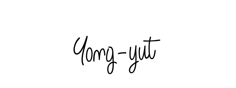 Create a beautiful signature design for name Yong-yut. With this signature (Angelique-Rose-font-FFP) fonts, you can make a handwritten signature for free. Yong-yut signature style 5 images and pictures png