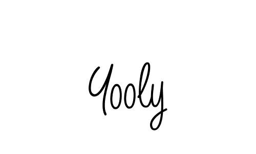 The best way (Angelique-Rose-font-FFP) to make a short signature is to pick only two or three words in your name. The name Yooly include a total of six letters. For converting this name. Yooly signature style 5 images and pictures png