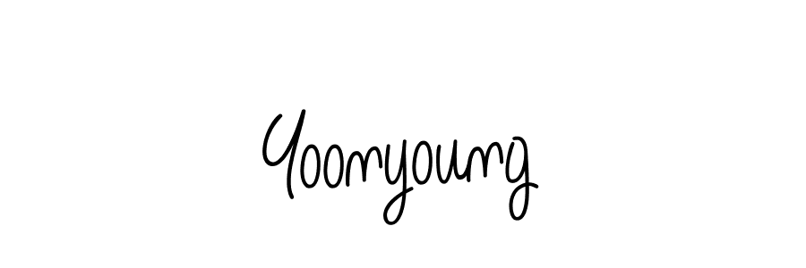 How to Draw Yoonyoung signature style? Angelique-Rose-font-FFP is a latest design signature styles for name Yoonyoung. Yoonyoung signature style 5 images and pictures png